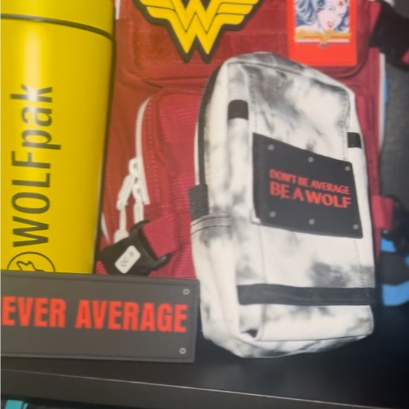 Red and Black Wolfpak EDC pouch - Picture 1 of 1
